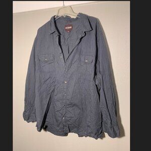 Alesbury blue/gray button up - only worn a few times